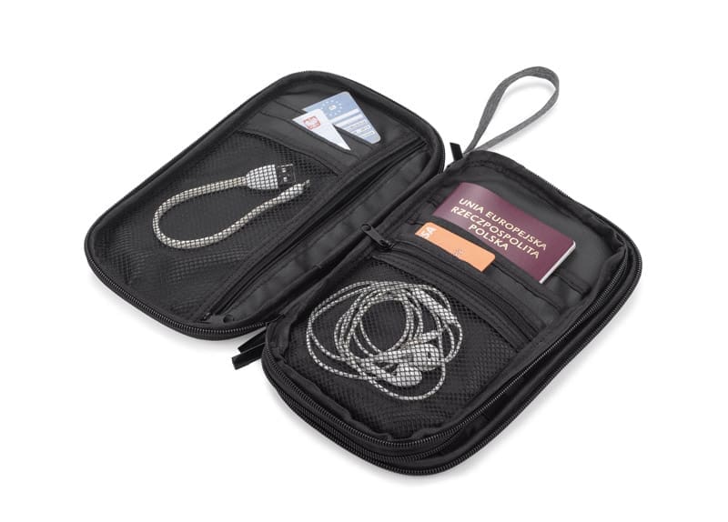 Portfel podróżny rPET CHILLGO, RFID