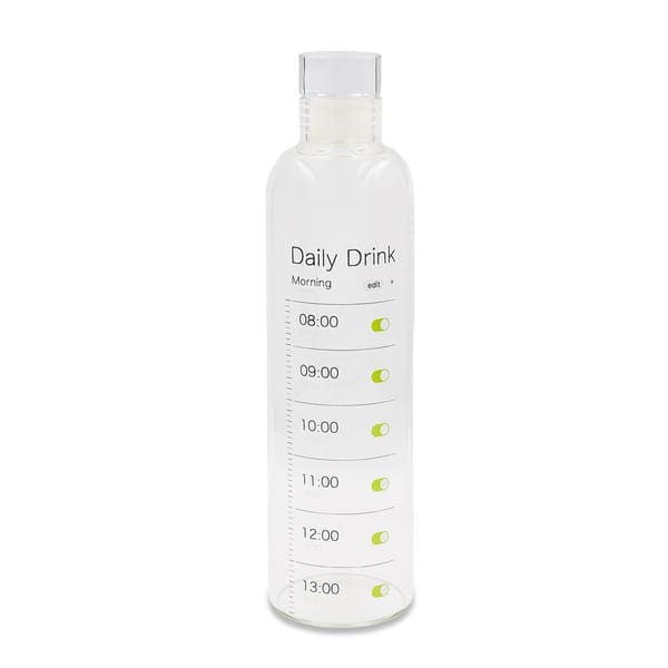 Butelka ze szkła borokrzemowego Wimbledon 550 ml, transparentny