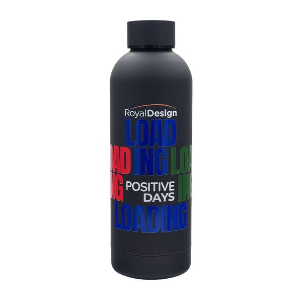 Butelka próżniowa Mendoza 500 ml, czarny