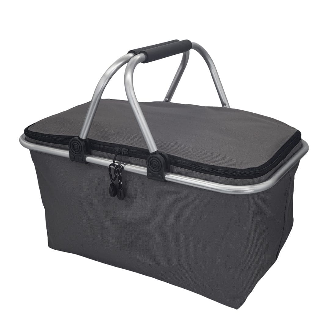 Izotermiczny kosz na zakupy Portland, szary