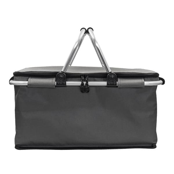 Izotermiczny kosz piknikowy Huron, grafitowy