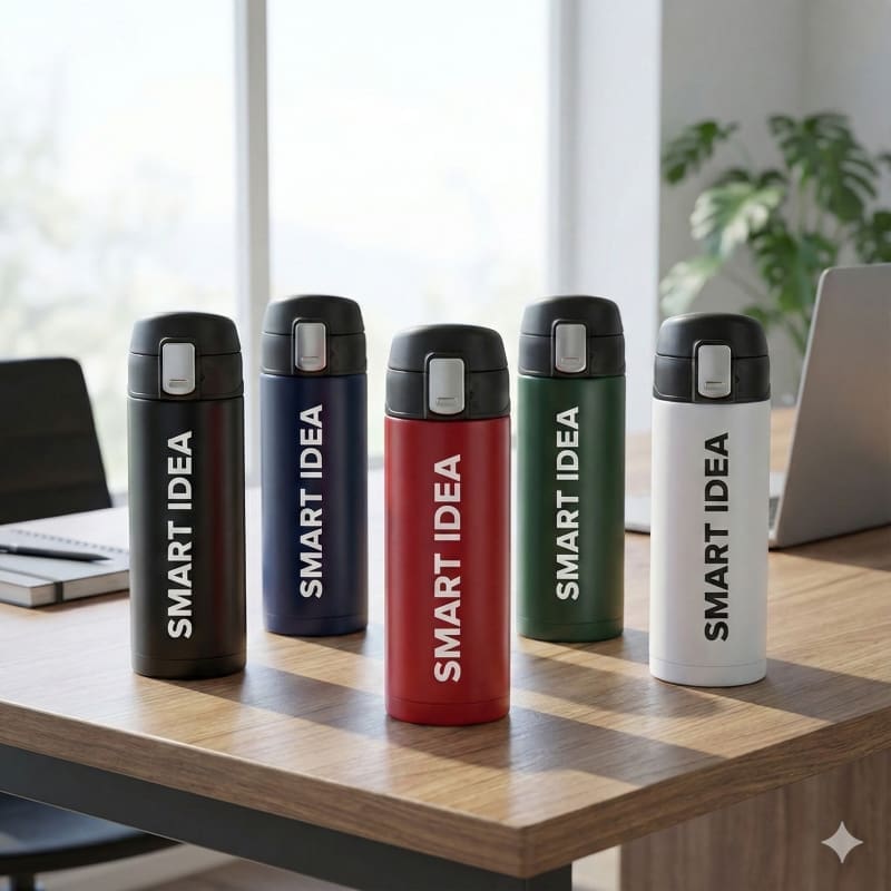 Kubek termiczny Bergen 340 ml, ciemny zielony