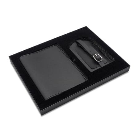 Podróżny zestaw upominkowy Flyer, czarny