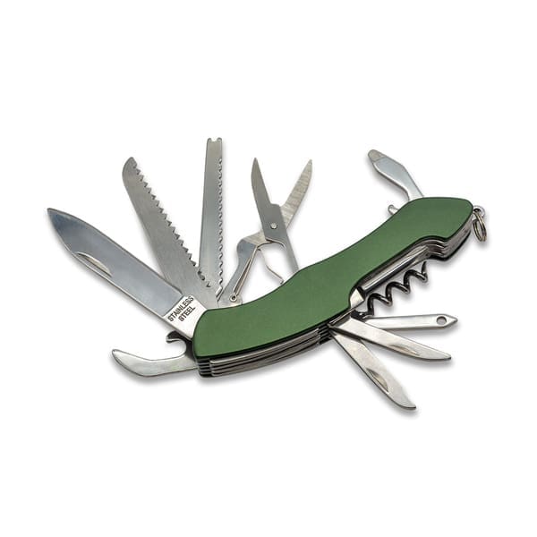 Zestaw narzędzi w pudełku Camden, ciemny zielony